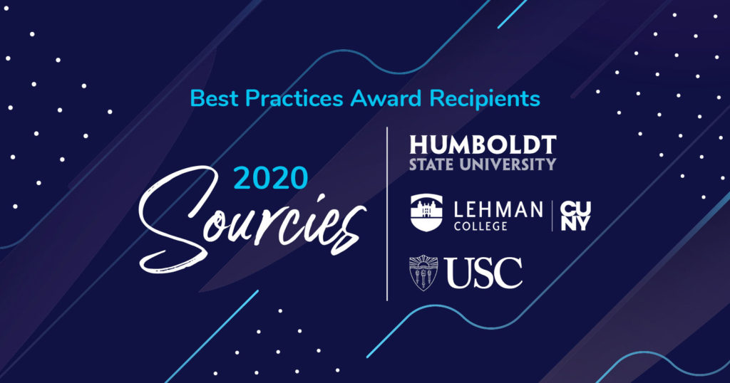 2020 CollegeSource Best Practices Sourcies Awards