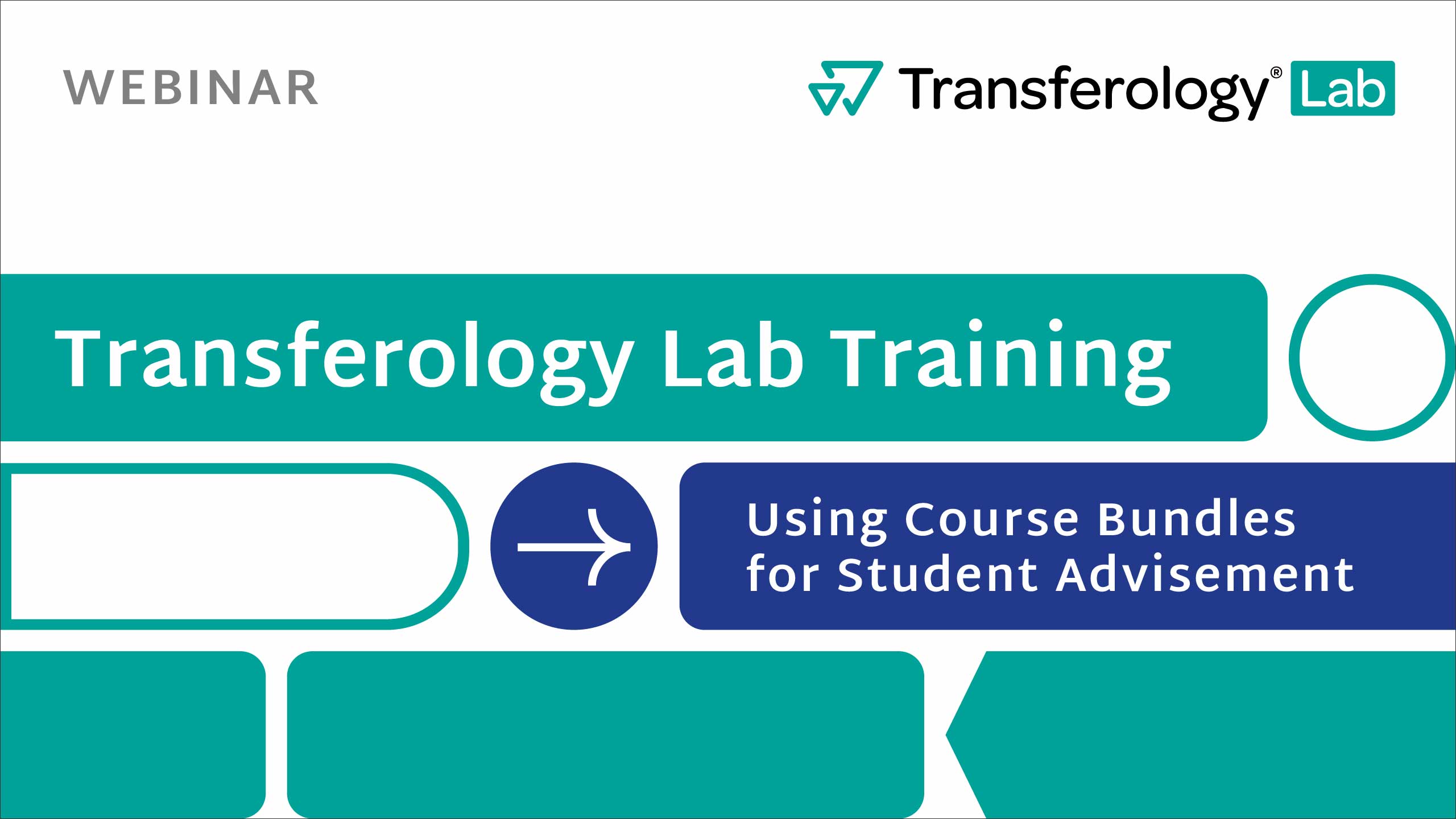 Transferology Lab Using Course Bundles for Student Advisement