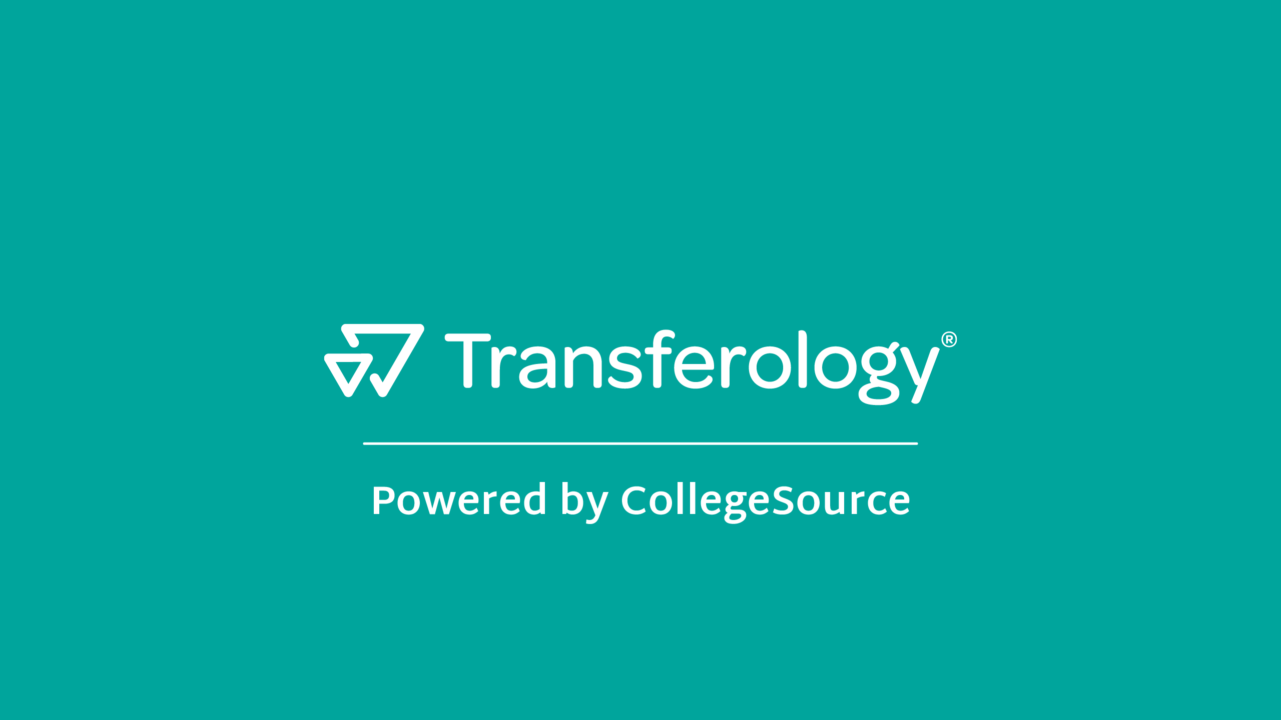 Transferology® – Nationwide transfer network – CollegeSource