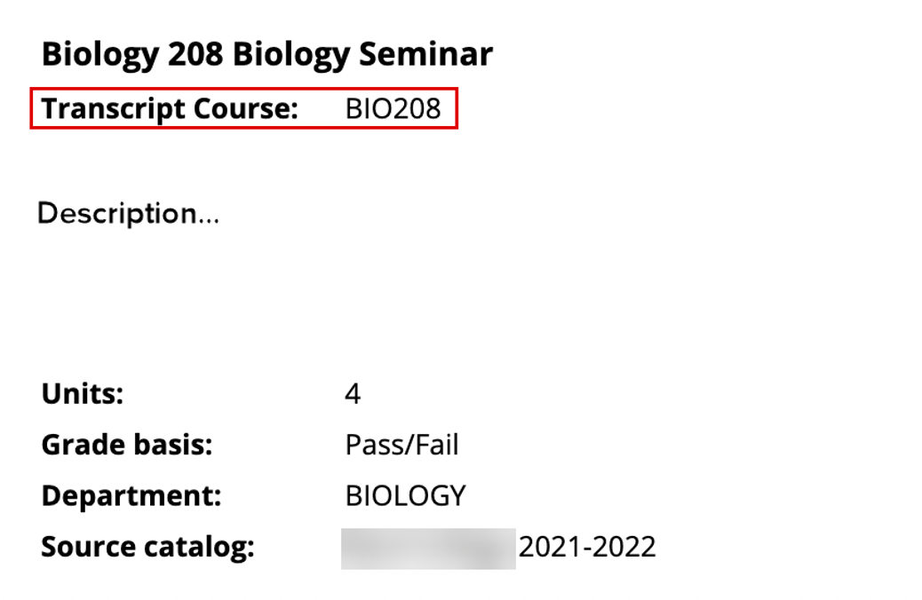 Transcript-course-example